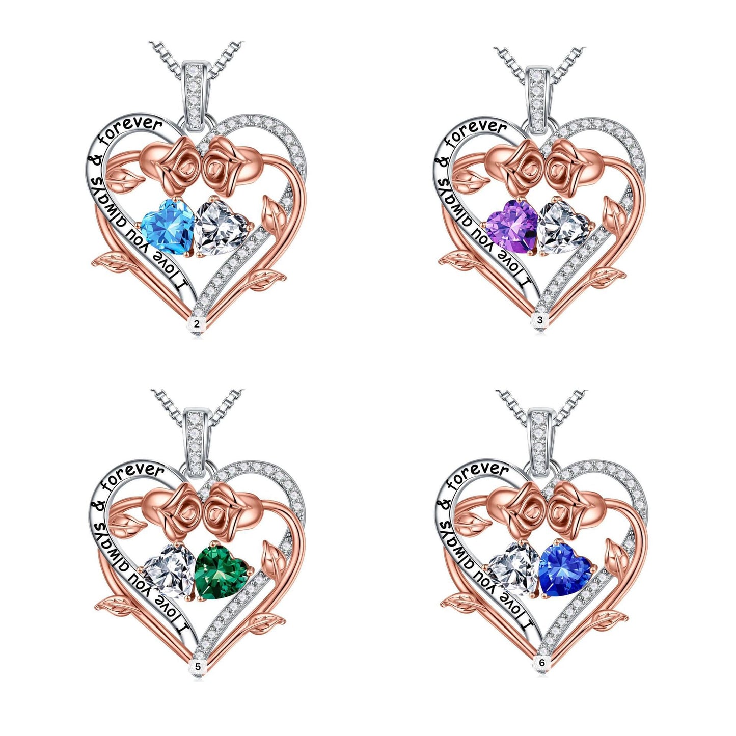 Rose Necklace for Women