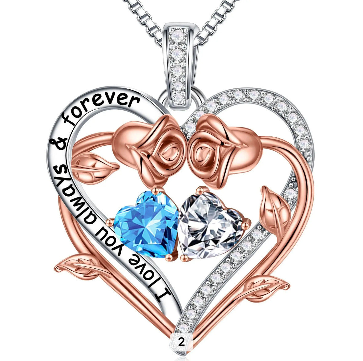 Rose Necklace for Women