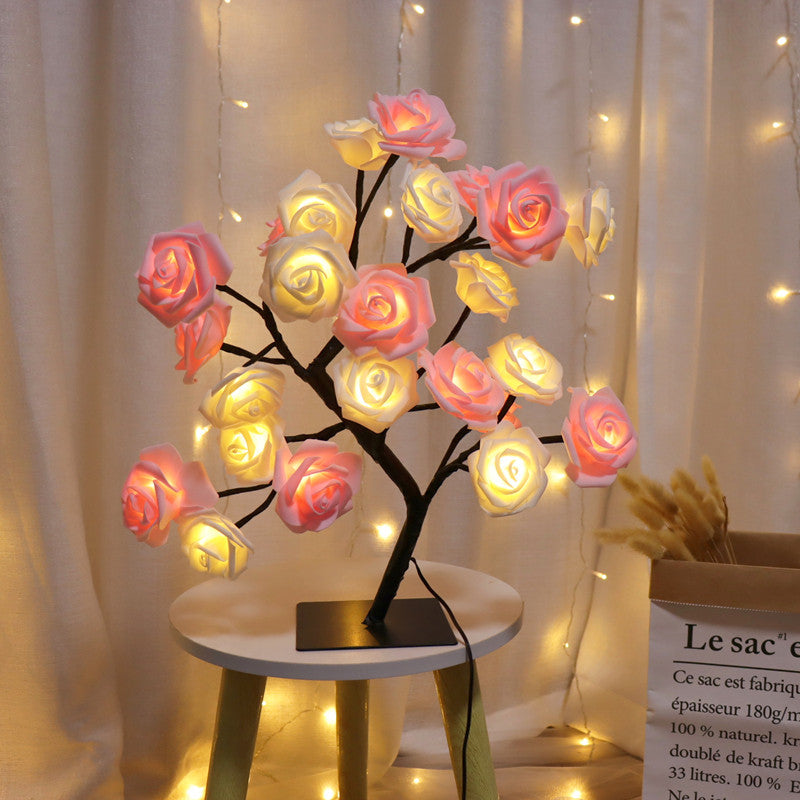 Rose night light