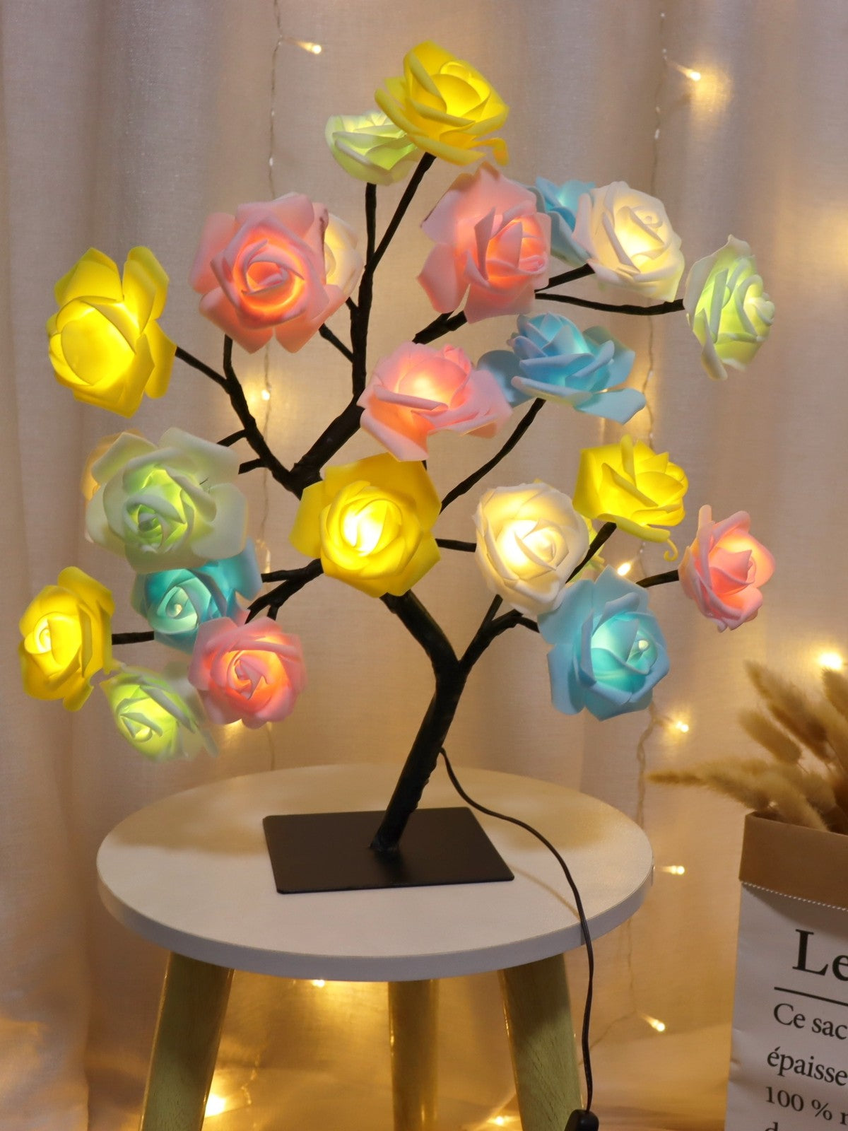 Rose night light