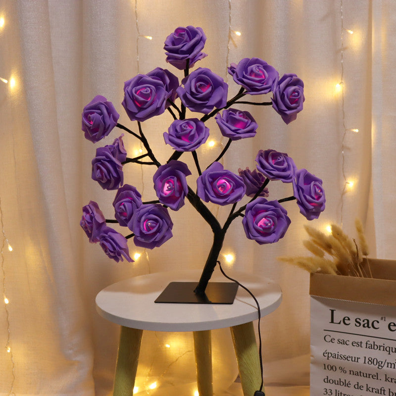 Rose night light