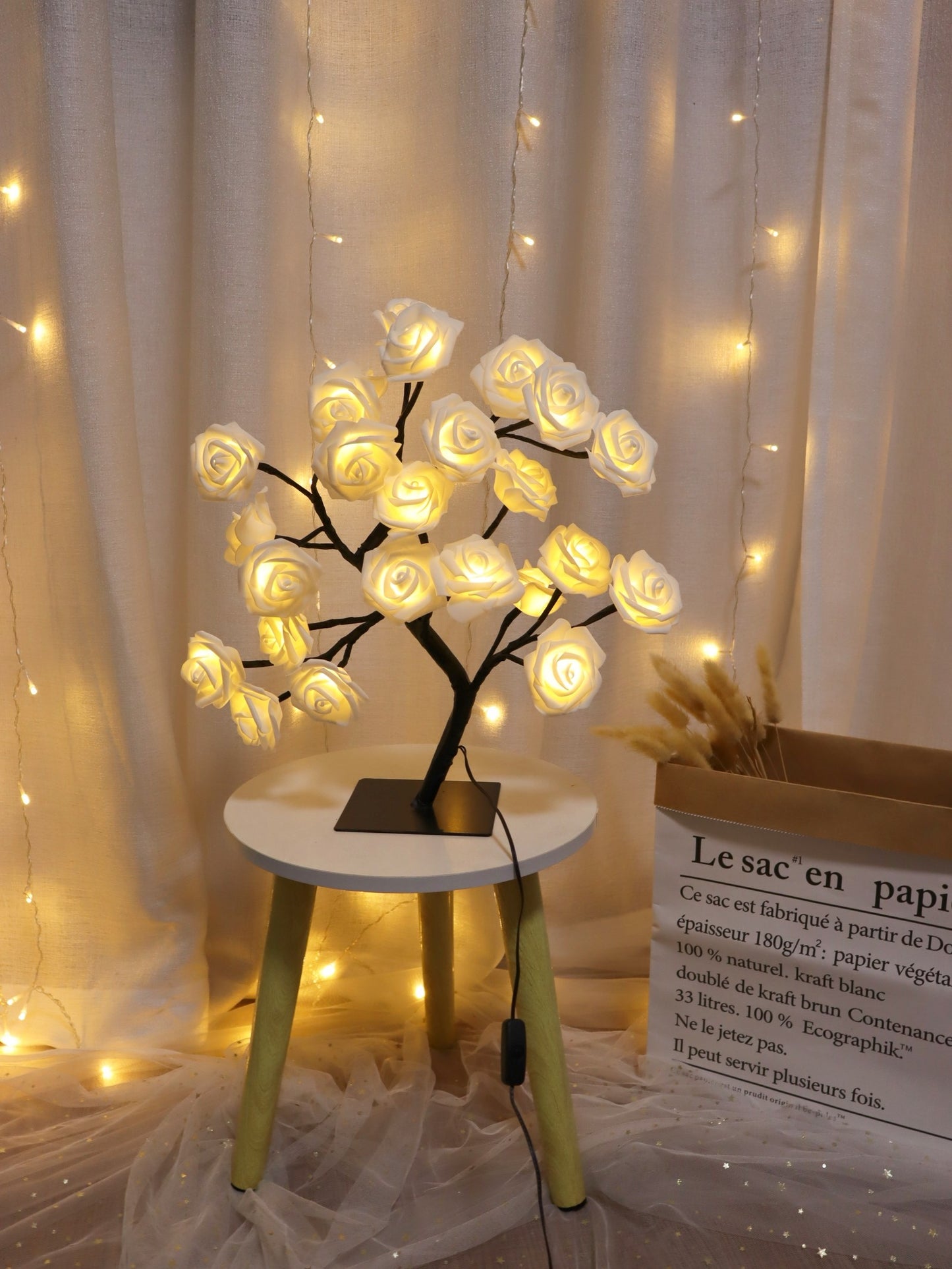 Rose night light