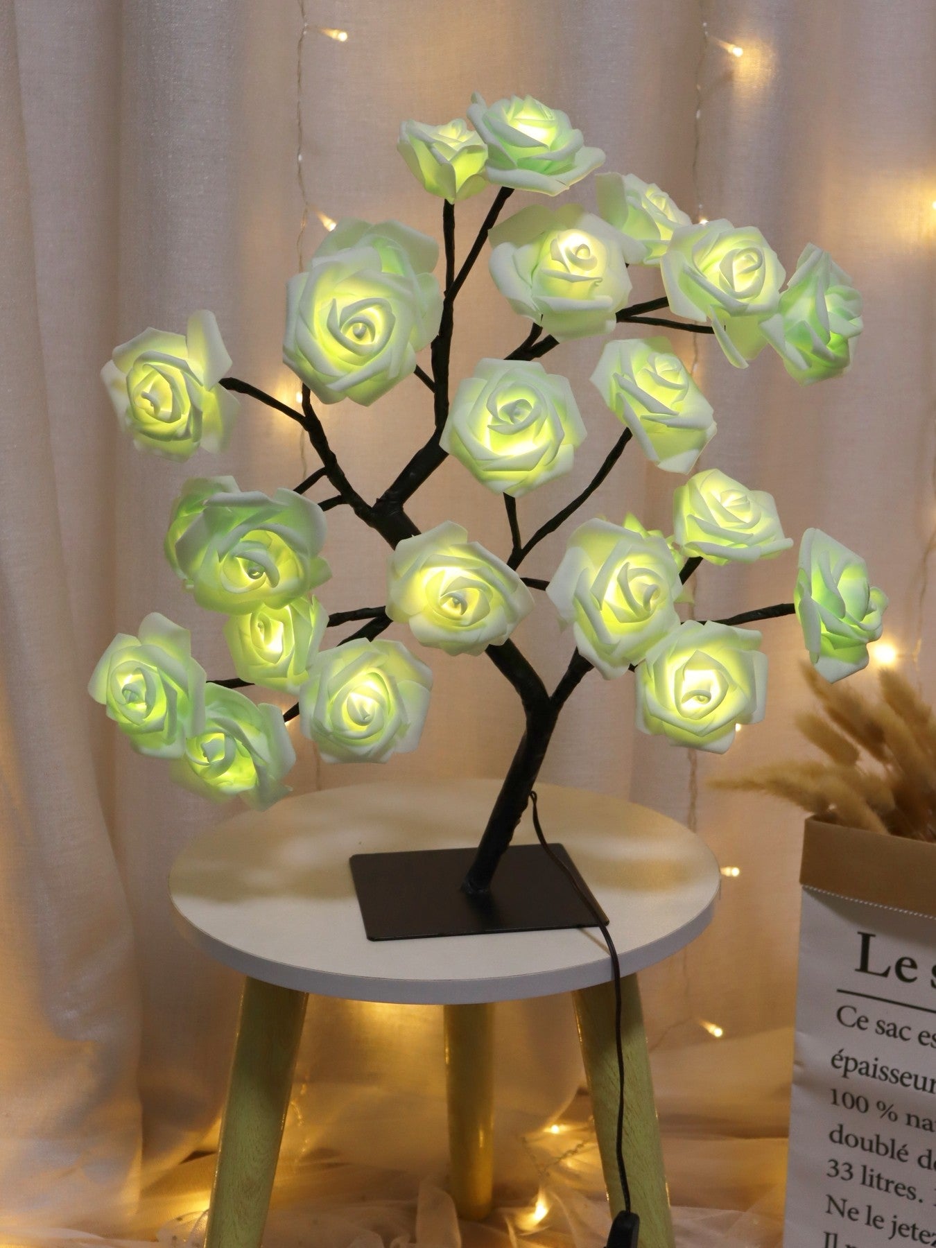Rose night light