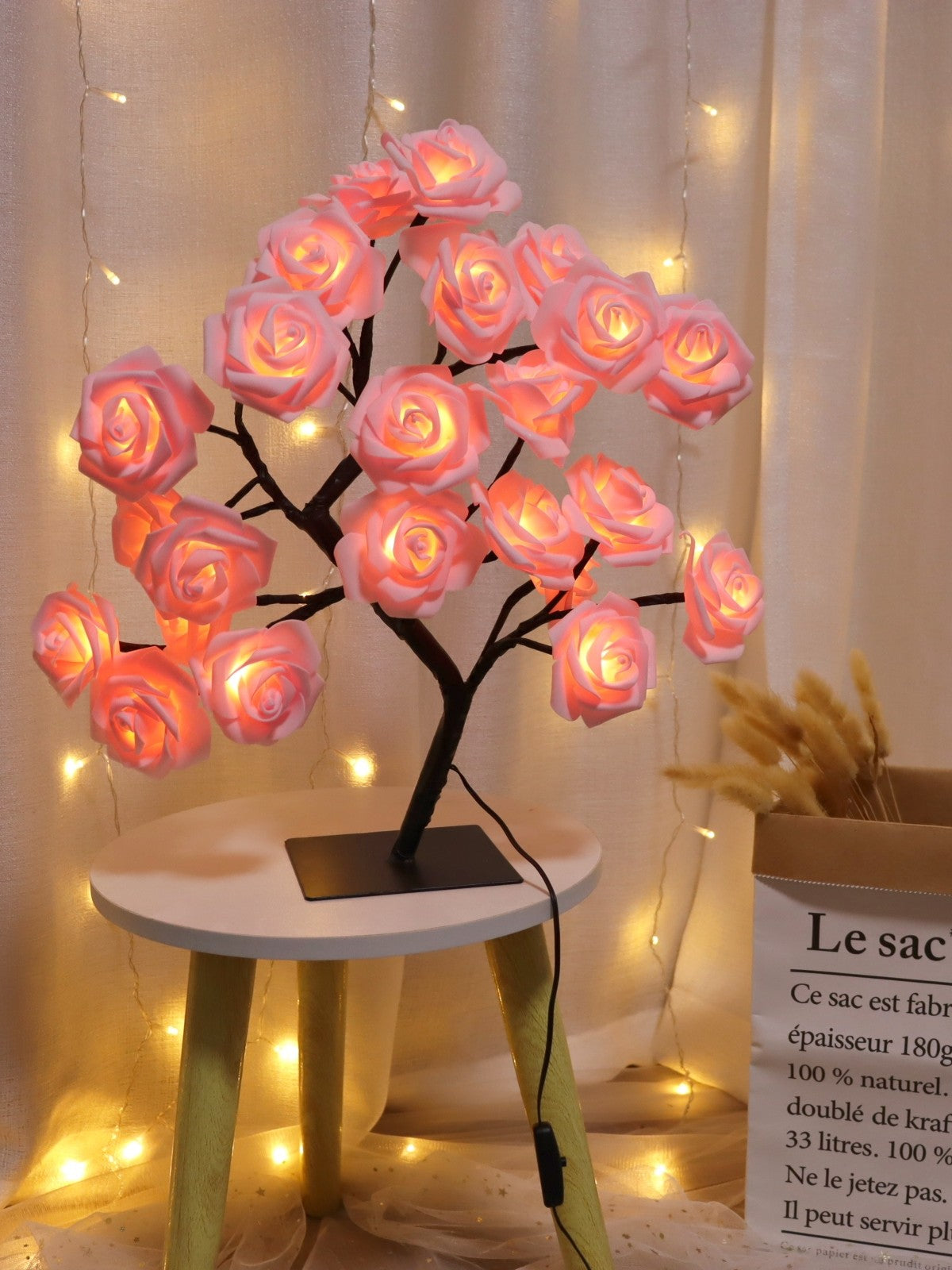 Rose night light