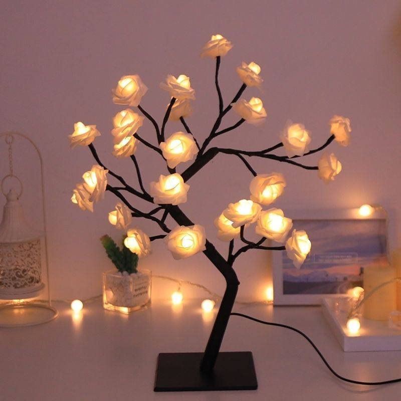 Rose night light