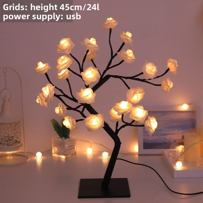 Rose night light