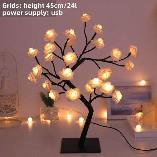 Rose night light