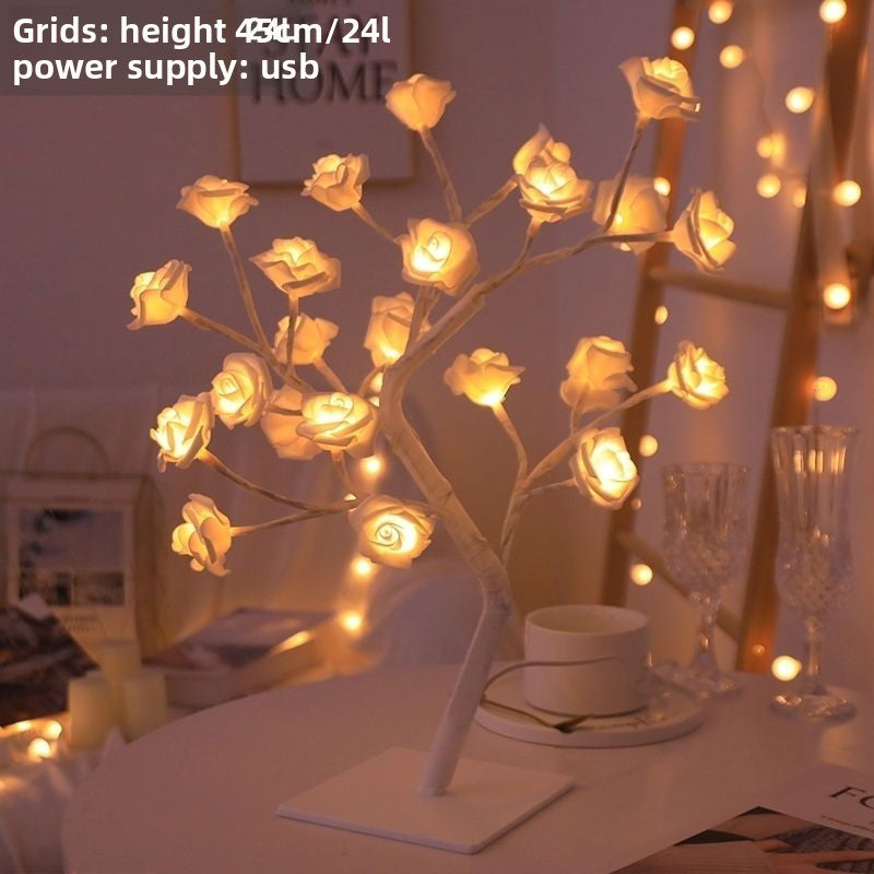 Rose night light