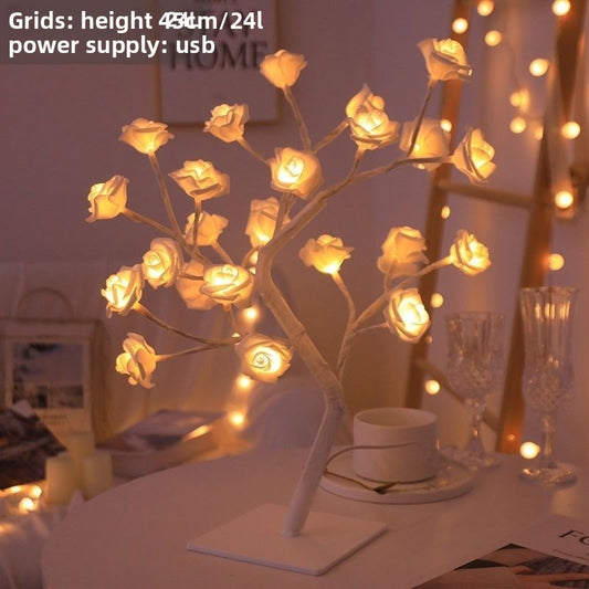 Rose night light