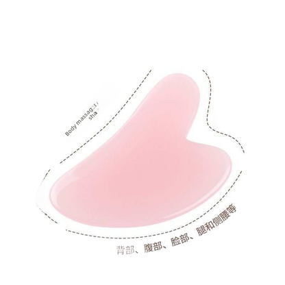 Rose Quartz Facial Massager Tool