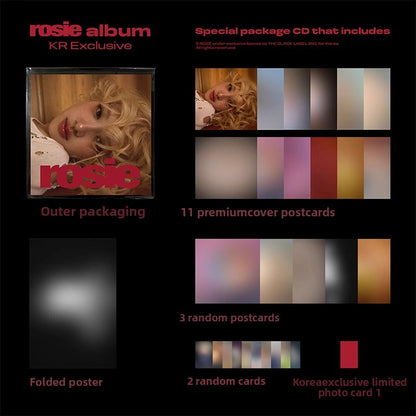 Rose Solo Album Photocard Blackpink