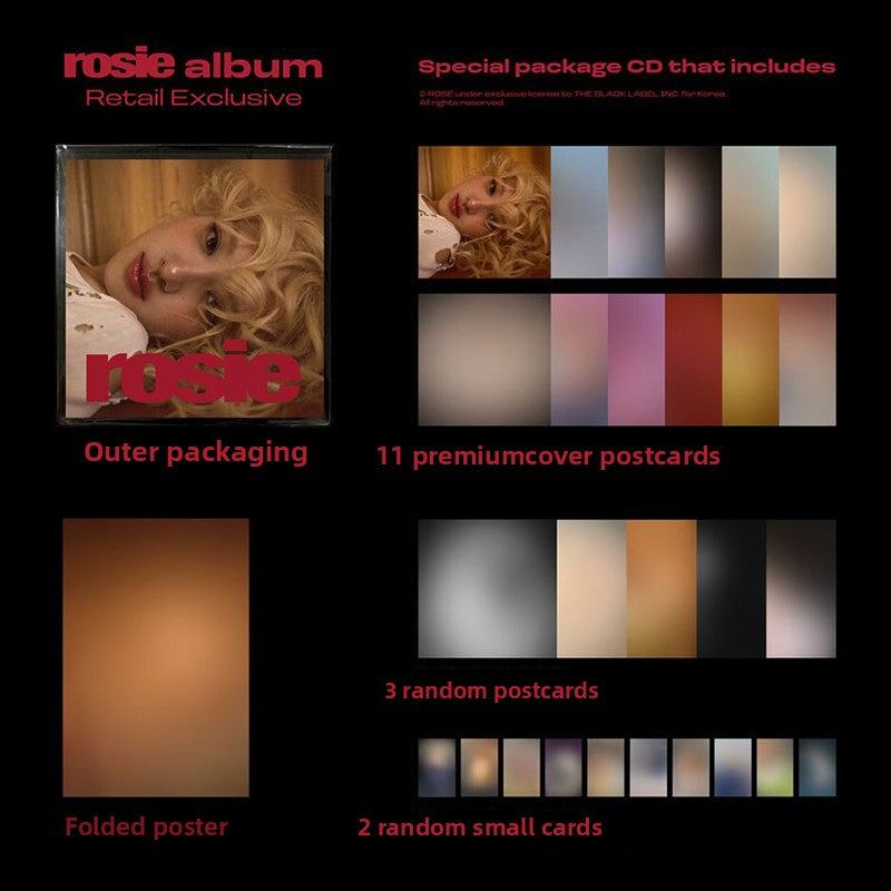 Rose Solo Album Photocard Blackpink