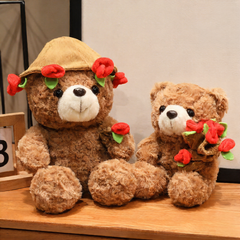 Brown hugging bear