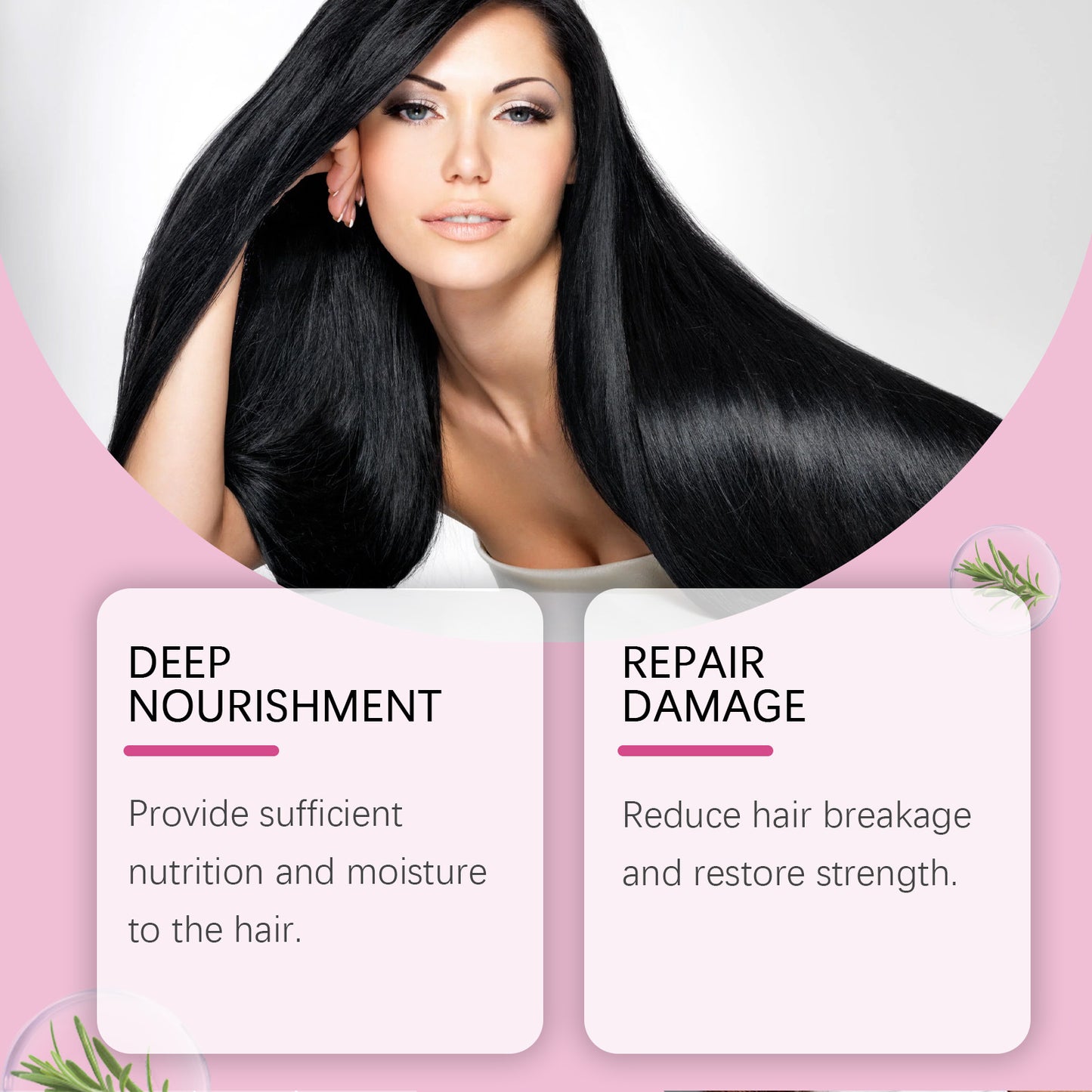 Rosemary Hair Care Essential Oil for Smooth Shine