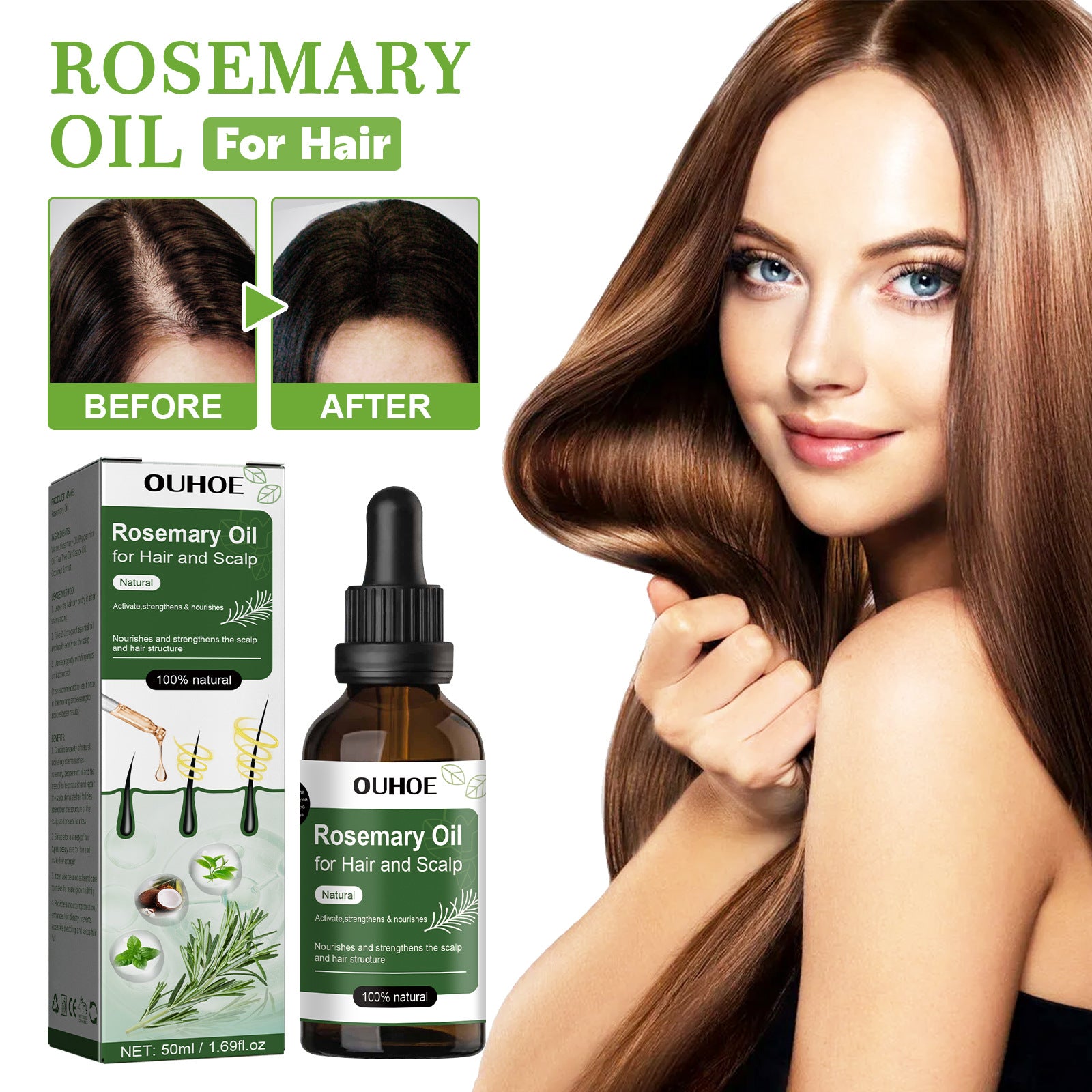 Rosemary Hair Care Essential Oil
