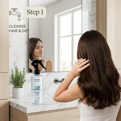 Rosemary Hair Care Spray for Smooth Shiny Moisturized Hair
