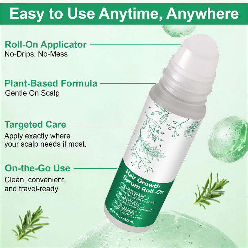 Rosemary Hair Growth Roll-On Serum