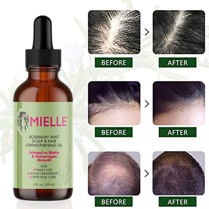 Rosemary Mint Hair Strengthening Essential Oil