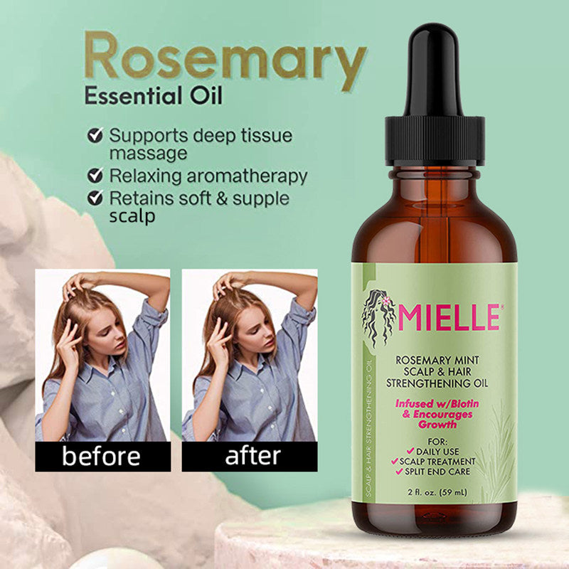 Rosemary Mint Hair Strengthening Essential Oil