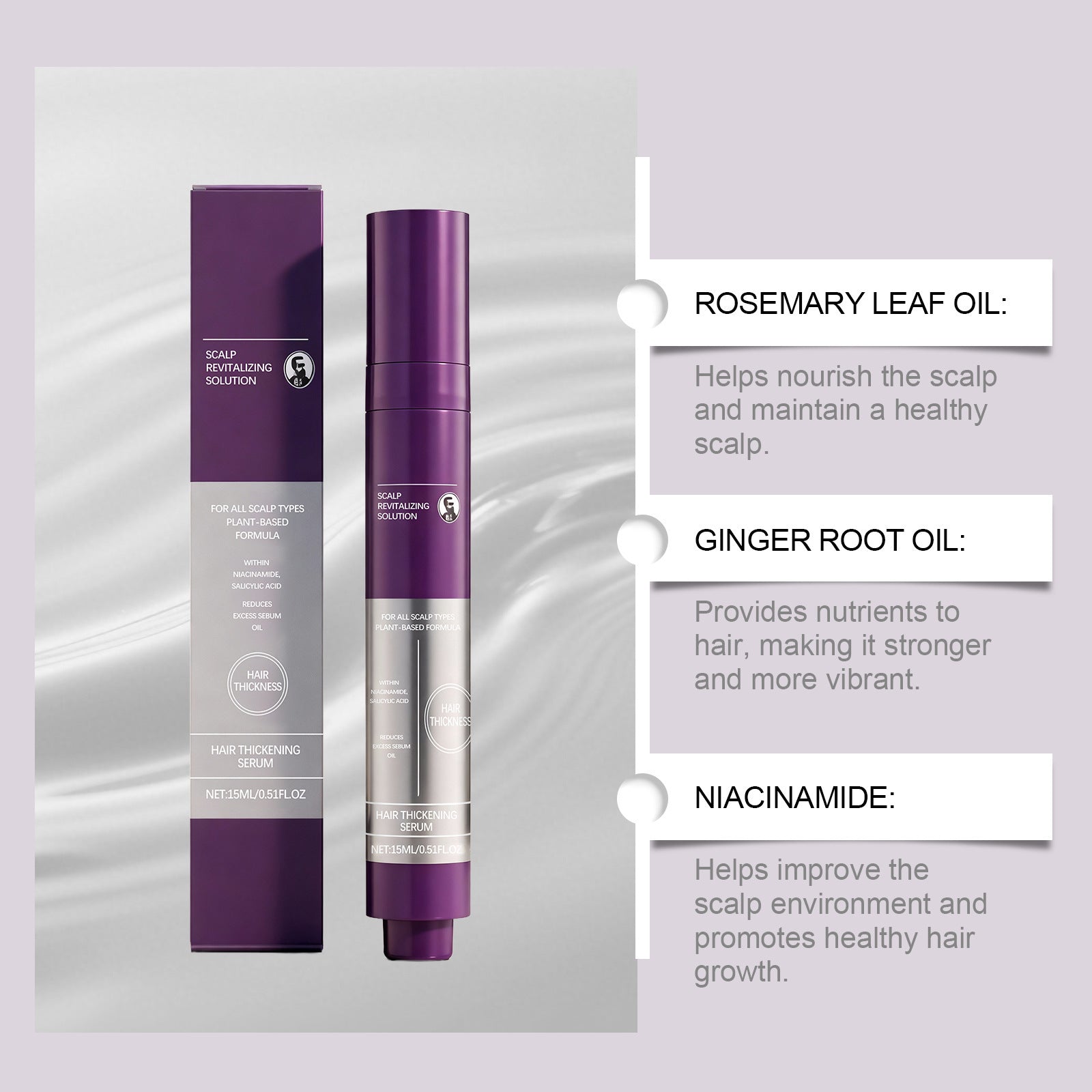 Rosemary Oil Hair Care Essence for Scalp Nourishment