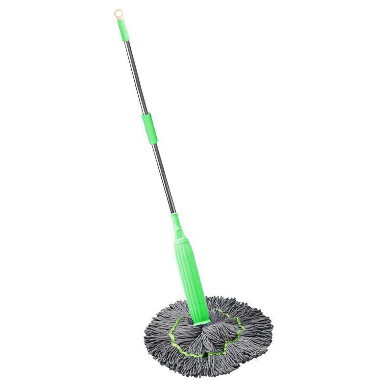 Rotary Floor Cleaning Mop with Microfiber Head