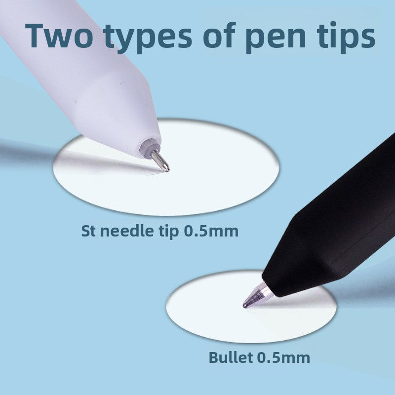 Rotary Gel Pen with Quick-Drying Ink