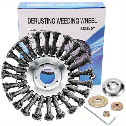 Rotary Steel Wire Weeding Disc Head