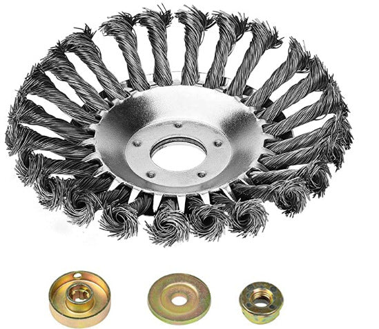 Rotary Steel Wire Weeding Disc Head