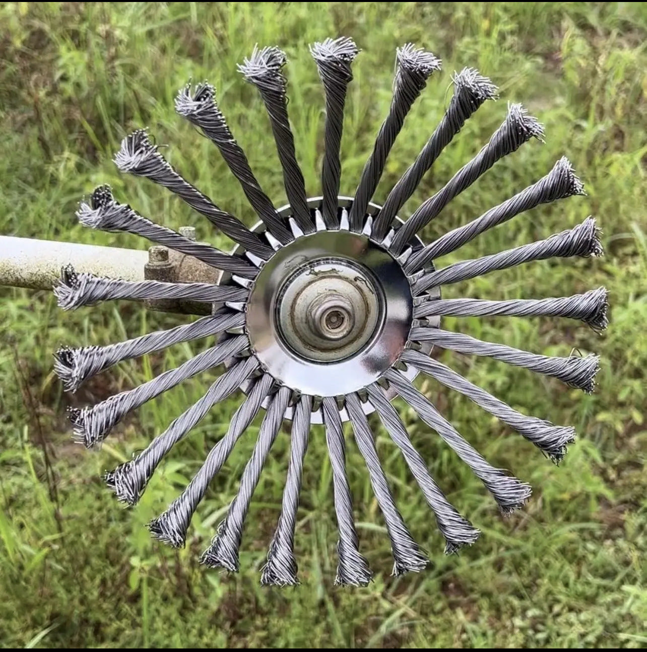 Rotary Steel Wire Weeding Disc Head