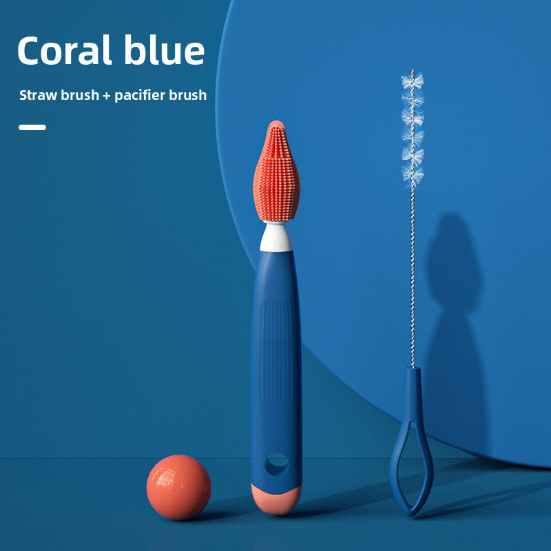 Rotatable Baby Bottle Brush Set for Cleaning