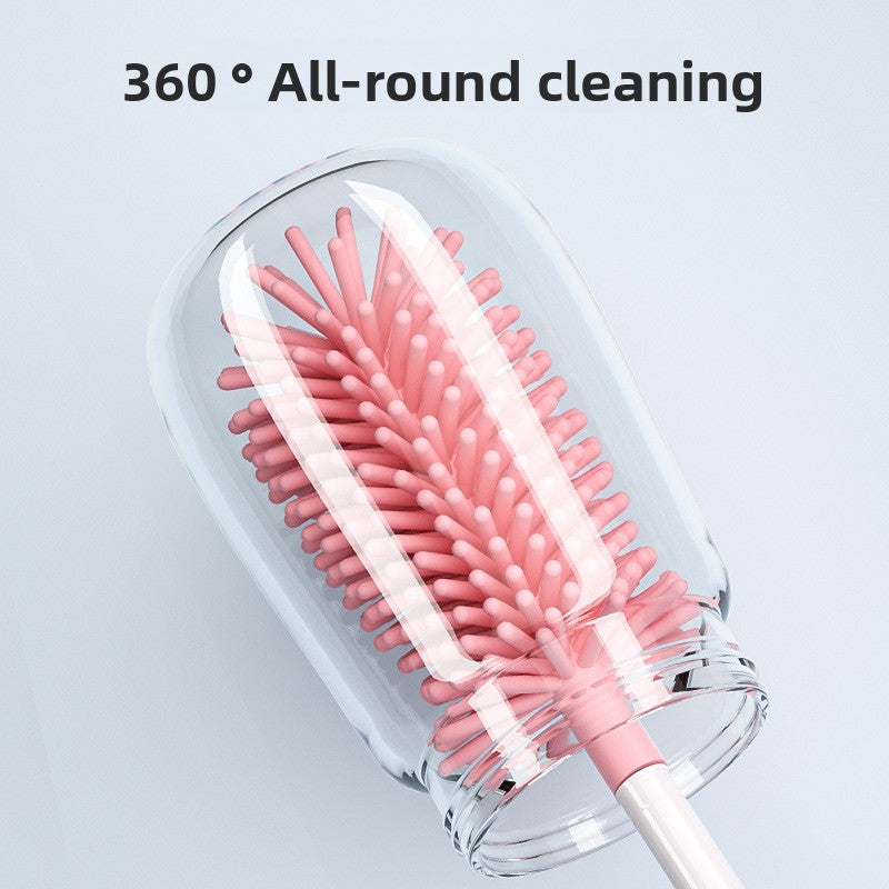 Rotatable Baby Bottle Brush Set for Cleaning