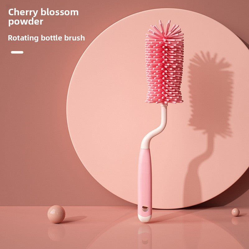 Rotatable Baby Bottle Brush Set for Cleaning