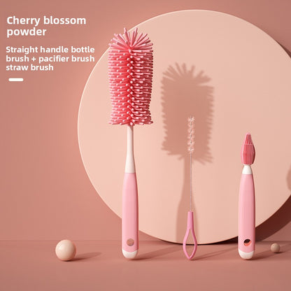 Rotatable Baby Bottle Brush Set for Cleaning