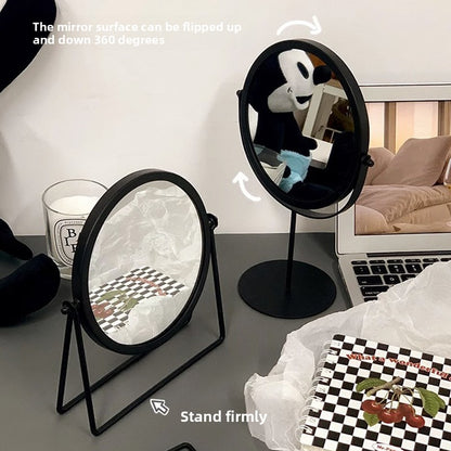 Rotatable Desktop Vanity Mirror with Stand