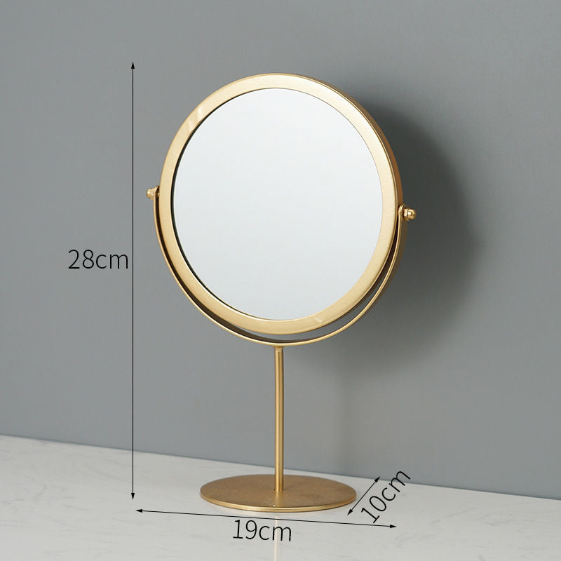 Rotatable Desktop Vanity Mirror with Stand