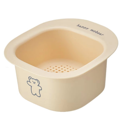 Rotatable Draining Basket for Kitchen Fruit Vegetable Washing