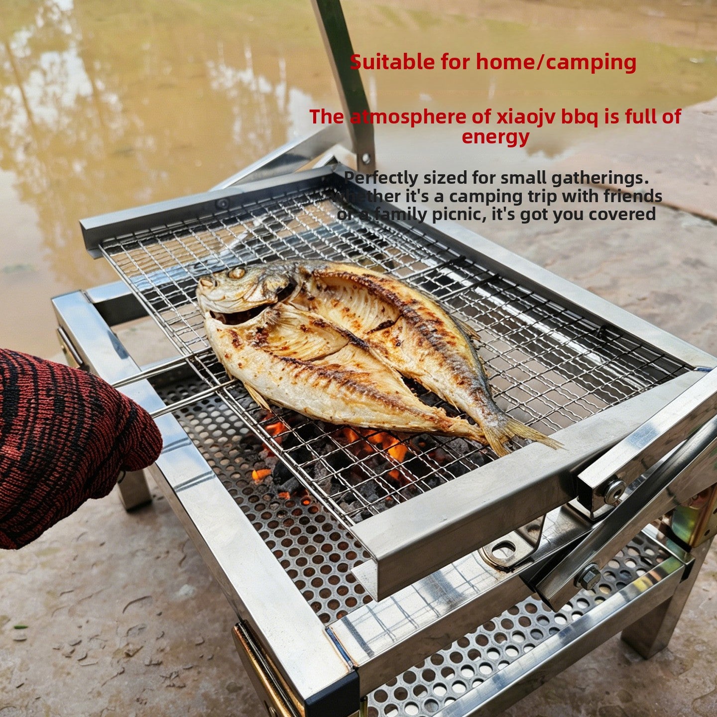 Rotatable Home Barbecue Grill