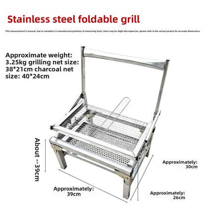 Rotatable Home Barbecue Grill