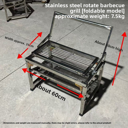 Rotatable Home Barbecue Grill