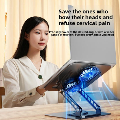 Rotatable Laptop Stand with Cooling Fan
