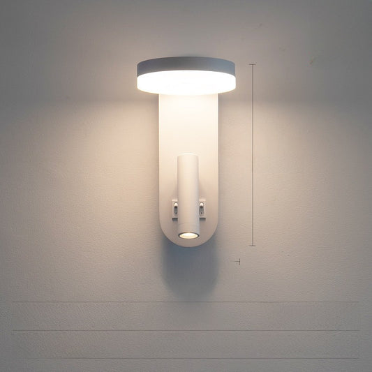 Rotatable LED Wall Lamp with Dual Switch