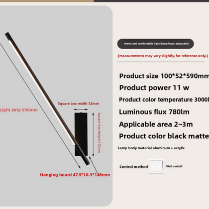 Rotatable Modern LED Wall Light