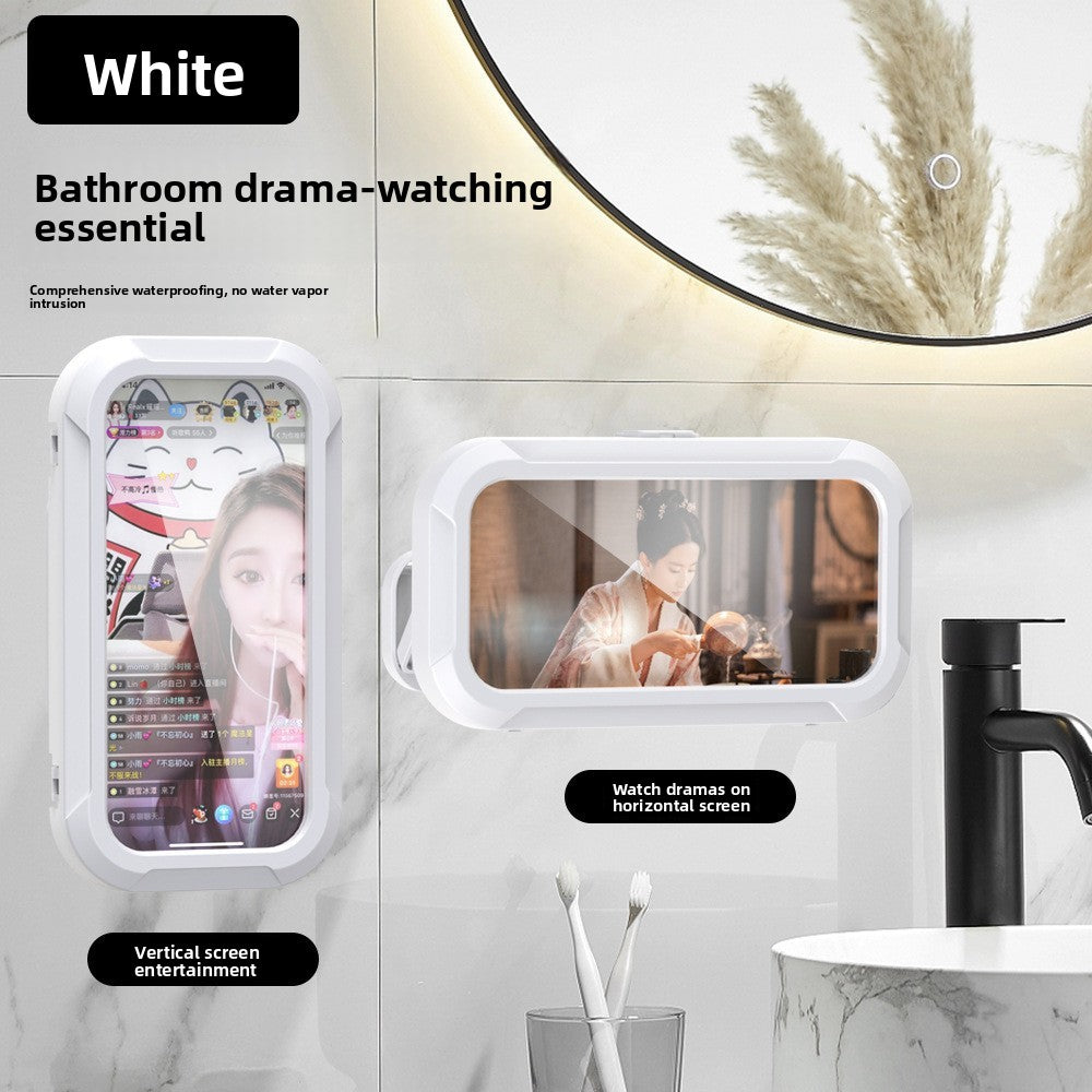 Rotatable Shower Phone Holder with Anti-Fog Protection