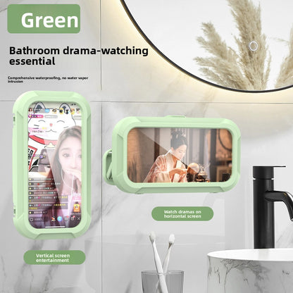 Rotatable Shower Phone Holder with Anti-Fog Protection