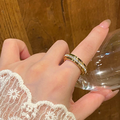 Rotatable Starry Sky Ring