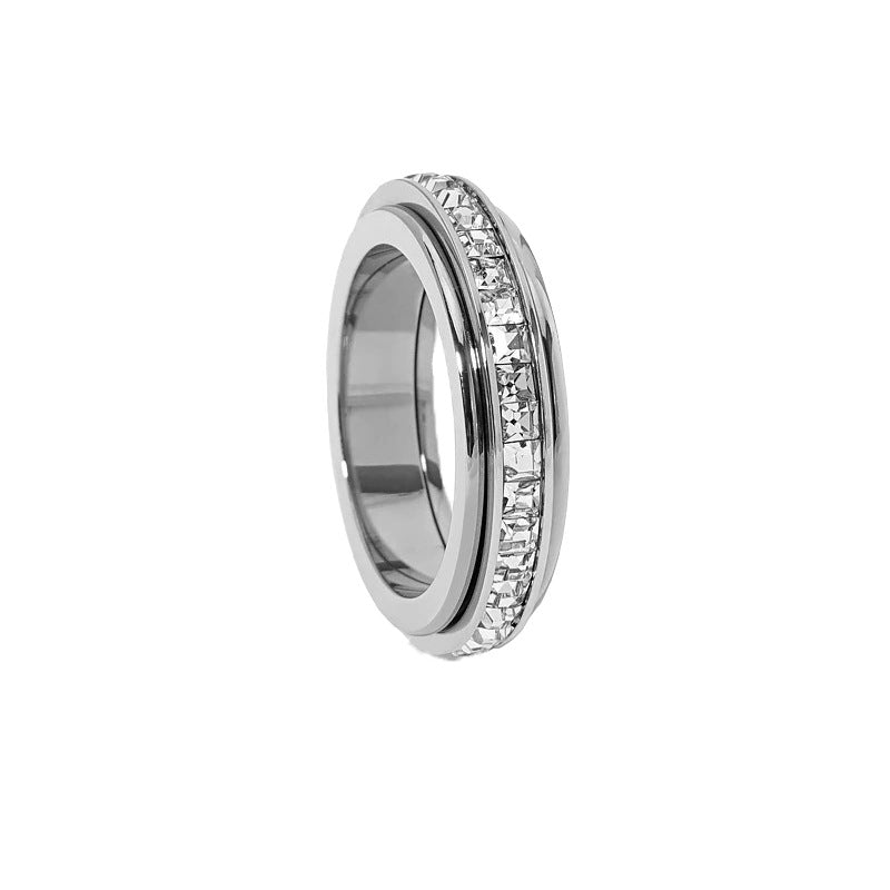 Rotatable Starry Sky Ring