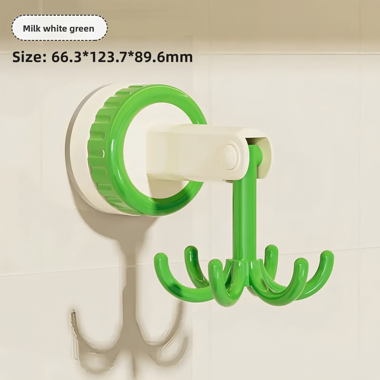 Rotatable Suction Cup Kitchen Utensil Hook