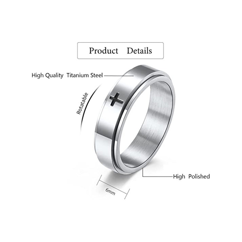 Rotatable Titanium Ring