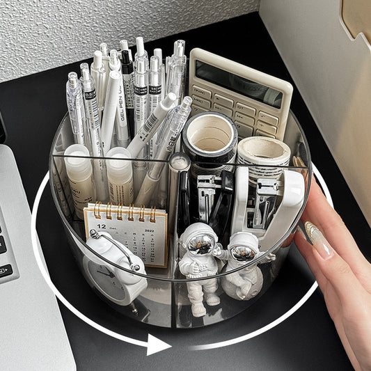 Rotating Acrylic Pen Holder