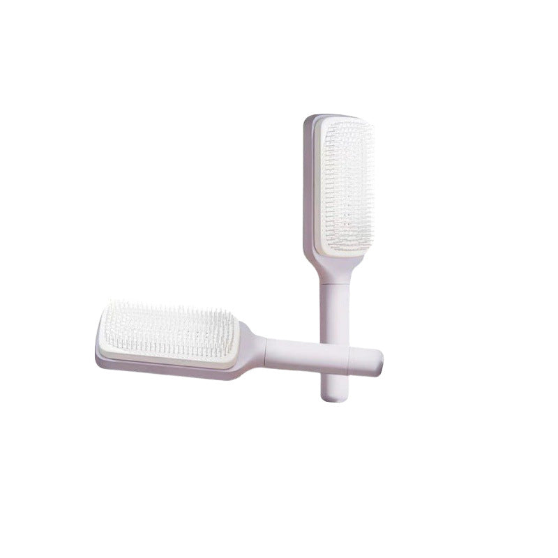 Rotating and lifting hair comb with anti-static function